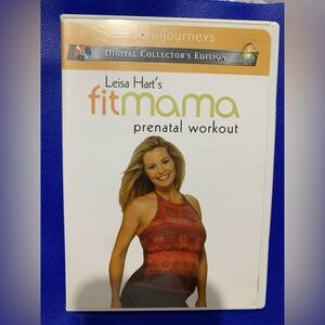 Fit Mama PREGNANCY Workout DVD,with Leisa Hart. Good condition. Run time 54 mins